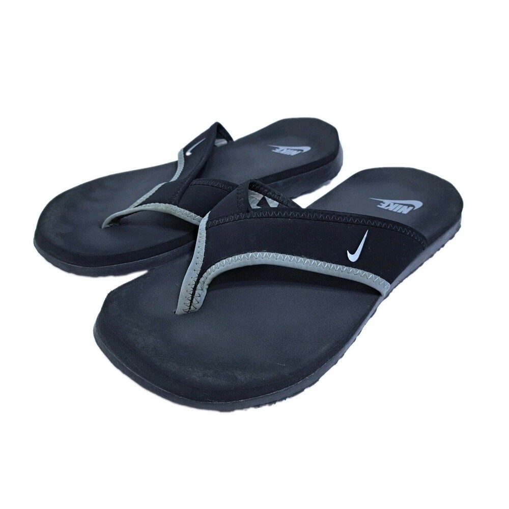 Nike Celso Men's Size 8 Black Casual Sandals Flip Flops Sport Beach Pool